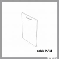 KAM - KAMMONO Front zmywarki FZMYW | 45-60 | Front nowoczesny P2