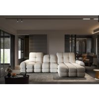 WERSAL - TOLLO MINI Narożnik z elektrycznie wysuwanym siedziskiem i pojemnikiem