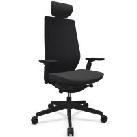 PROFIM - ACCIS PRO Fotel Obrotowy 151SFL | Zagłówek | Ruch na Boki | Tapicerka Grupa 1 EVO EV1 | Zgodny z Rozporządzeniem z 2023 roku | DOSTĘPNY OD RĘKI