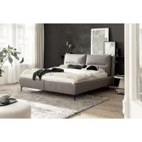 MC AKCENT - AUCKLAND Łóżko z pojemnikiem | 160x200 | Tkanina Puente 92 | AUC16003