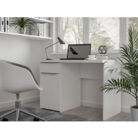 Forte - OPSB313L-U42 | Biurko | Biały Mat