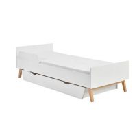 PINIO - SWING Łóżko 200x90 | Biały