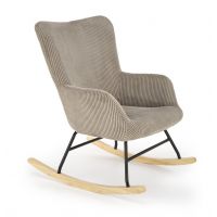 HALMAR - BELMIRO Fotel bujany | popielaty