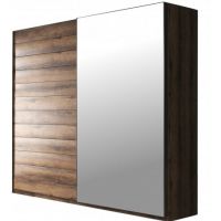 HELVETIA MEBLE WIERUSZÓW - Beta 22ZB1676 Szafa 2 | drzwi przesuwne z lustrem