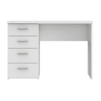 Forte - NET106 MT935-Z12M | Biurko 110 z szufladami | białe