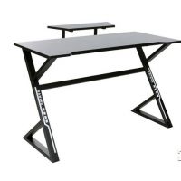 FURNITEX - B21-FX Biurko gamingowe | Czarne