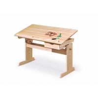 HALMAR - Biurko JULIA z regulowaną wysokością blatu oraz regulowanym kątem blatu