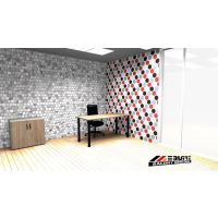 AMS Meble Biurowe - NOVO Biurko BNO5 Na Stelażu Metalowym | 140x80 cm | 1-osobowe | Wolnostojące