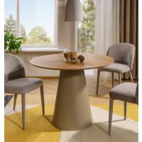 SIGNAL - ANGEL Stół fi 120cm | Dąb | Kaszmir | DOSTĘPNE OD RĘKI