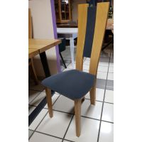 MEBIN - Corino Krzesło 2 | Dąb naturalny | Tkanina Nordic 116 | 6 sztuk | DOSTĘPNE OD RĘKI