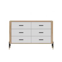 LIVEO - DANTE DT04 KOMODA | BIAŁY MAT