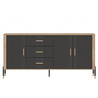 LIVEO - DANTE DT07 KOMODA | ANTRACYT MAT