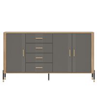 LIVEO - DANTE DT10 KOMODA | SZARY MAT