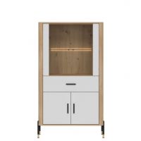 LIVEO - DANTE DT12 WITRYNA | BIAŁY MAT