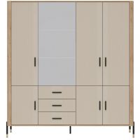 LIVEO - DANTE DT17 SZAFA Z LUSTREM | KASZMIR MAT