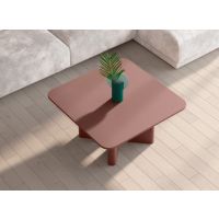 HUBERTUS - DIVERSO Ława 80 | Bordowy mat