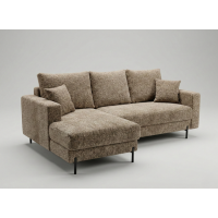 MEBLE BEST - DOVER Narożnik z funkcją spania i pojemnikiem na pościel | DOSTĘPNY OD RĘKI