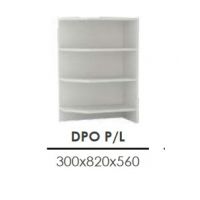 Stolkar - VITA Szafka DPO P/L | Dolna 30 | Zakończeniowa otwarta | Biała