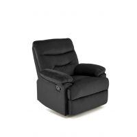 HALMAR - DRAGER Fotel rozkładany | czarny