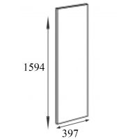 AMS Meble Biurowe - NEXT Drzwi do Regału D4 | 159,4x39,7 cm