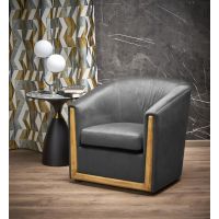 HALMAR - ENRICO Fotel | popielaty