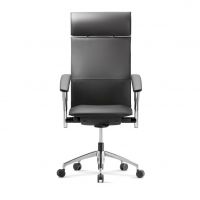 NOWY STYL - TIGER UP Fotel Obrotowy SWIVEL CHAIR HB UPH HRUA | Wysokie Oparcie | Mechanizm GLIDE-TEC | Zagłówek | Zgodny z Rozporządzeniem z 2023 roku