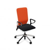 NOWY STYL - YOUTEAM Fotel Obrotowy SWIVEL CHAIR LB MESH PEARL WHITE | Niskie Oparcie Siatkowe | Wersja Perłowobiała PW | Zgodny z Rozporządzeniem z 2023 roku