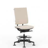 NOWY STYL - SAIL Fotel Obrotowy Konturowy COUNTER SWIVEL CHAIR UPH | Oparcie - Tapicerowane | Mechanizm SY | Podnóżek Ring Base | Zgodny z Rozporządzeniem z 2023 roku