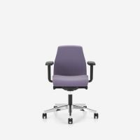 NOWY STYL - VIDEN Fotel Obrotowy SWIVEL CHAIR LB UPH | Oparcie Niskie | Zgodny z Rozporządzeniem z 2023 roku