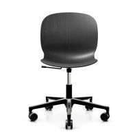 PROFIM - NOOR Fotel Obrotowy 6075 | Kubełek ze Sklejki | Baza 5-ramienna