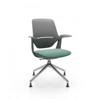 PROFIM - TRILLO PRO Fotel Obrotowy 20HST | Oparcie Plastikowe | Baza 4-ramienna | Podłokietniki