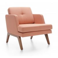 PROFIM - OCTOBER Fotel 11 | Nogi Metalowe ^ Drewniane