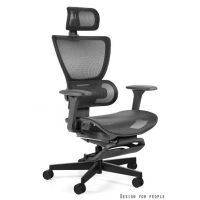 UNIQUE MEBLE - ZENIT Fotel Obrotowy NW41 CHARCOAL | Zgodny z Rozporządzeniem z 2023 roku