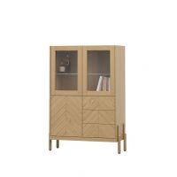 MEBLOMAX PÓŁROLA - GENUA Witryna 3D3S