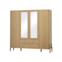 MEBLOMAX PÓŁROLA - GENUA Szafa 4D2S