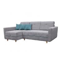 Mars Meble - GREY NEW GREY Narożnik z funkcją i pojemnikiem PROMOCJA