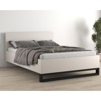HELVETIA MEBLE WIERUSZÓW - HALLE S Łóżko 140 | Kaszmir | 24KSNG30