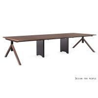 UNIQUE MEBLE - MARS - WORKSTATION Biurko 6-osobowe MARS-W6 | Stelaż Metalowy | 360x140 cm