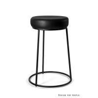 UNIQUE MEBLE - ENTRE Hoker TP-07 | Eko-Skóra Czarny