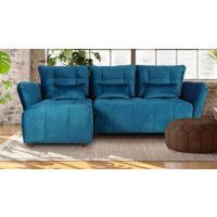 Dąb Gdynia - ISLA UNIWESALNY Narożnik z funkcją spania i pojemnikiem