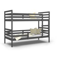 AJK meble - JACEK MDF Łóżko Piętrowe 2-osobowe z Szufladą 160x80cm