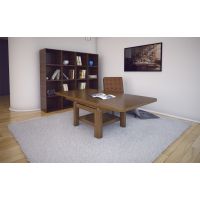 Meblarz - ŁAWOSTÓŁ JĘDREK ZAOKRĄGLONY | 120-162x71 | wysokość 59-77