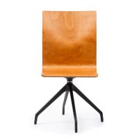 BGROUP - JOANNA Krzesło Konferencyjne JO1 S60 | Stelaż typu Pająk | Kubełek - Całość Sklejka