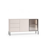 ML MEBLE - BARNEE 02 CASHMERE KOMODA