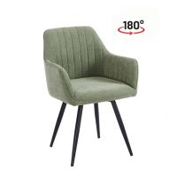 FURNITEX - K18-FX Krzesło | Obrót siedziska | Davis Scala NW 38 | Oliwka