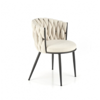 HALMAR - K516 Krzesło | Jasny Beżowy | DOSTĘPNE OD RĘKI