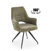 HALMAR - K542 Krzesło | Obrót siedziska | oliwkowy