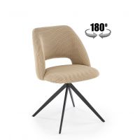 HALMAR - K546 Krzesło | Obrót siedziska | beżowy