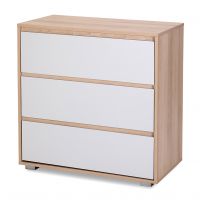 KLUPŚ - DALIA Komoda Buk-popiel | Bez przewijaka
