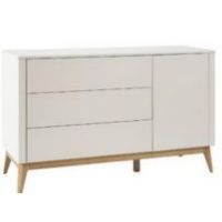 PINIO - SETH Komoda 3-szuflady + 1-drzwi | Szampański